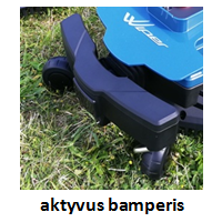 aktyvus bamperis kliutims aptikti